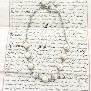 Stunning Iridescent LUC 925 Double Sided Coin Pearl Necklace 18” plus 2”extender